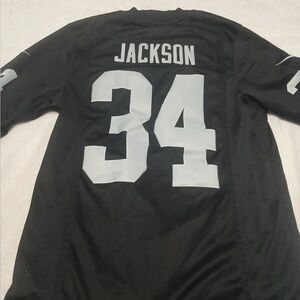 Nike NFL Oakland Raiders Bo Jackson #34 Jersey - Men’s Small - “On Field”